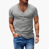 Men's V-Neck T-Shirt – Short Sleeve & Classic Fit