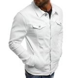 Men's Jacket Casual Button Front Lightweight Outerwear