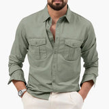 Button-Down Shirt – Men's, Long Sleeve & Chest Pockets