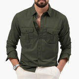Button-Down Shirt – Men's, Long Sleeve & Chest Pockets