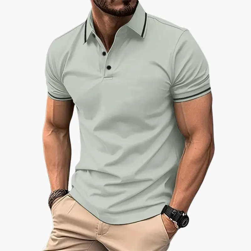 Men's Polo Shirt – Short Sleeve, Classic Collar & Casual Fit