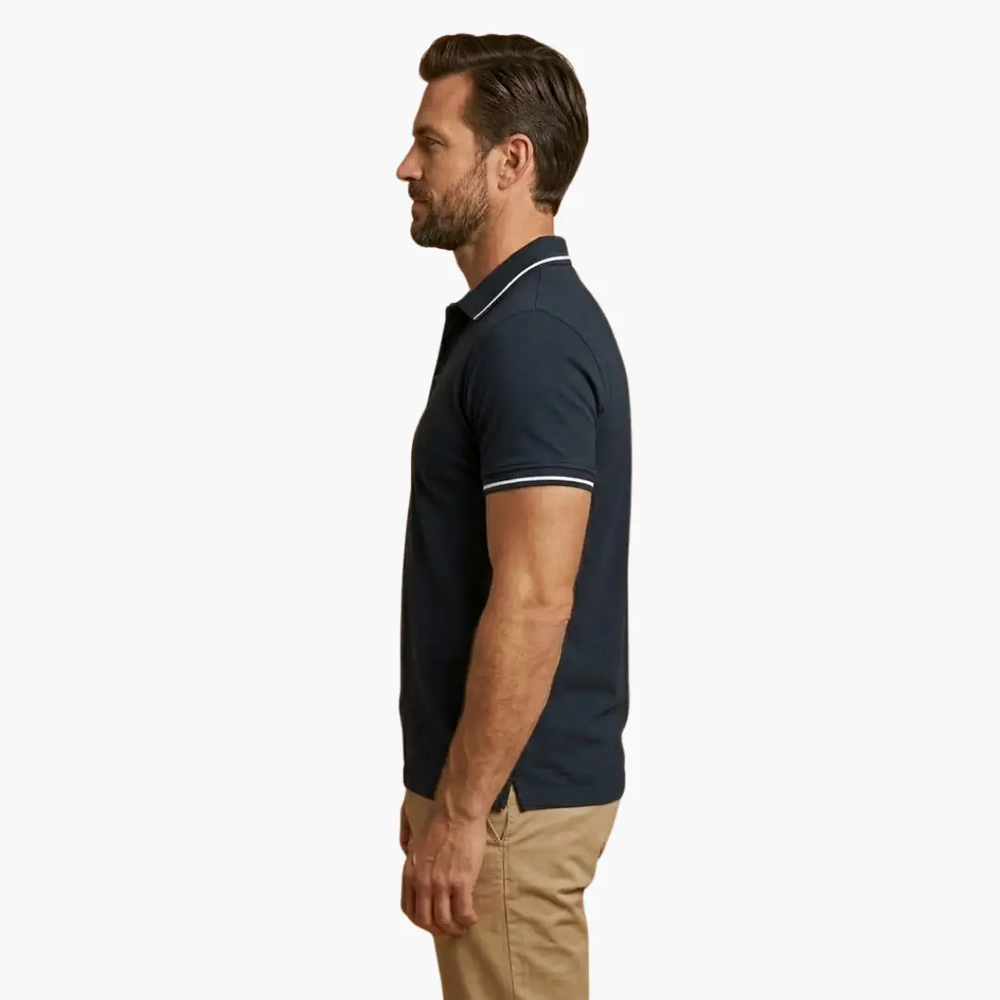 Men's Polo Shirt – Short Sleeve, Classic Collar & Casual Fit