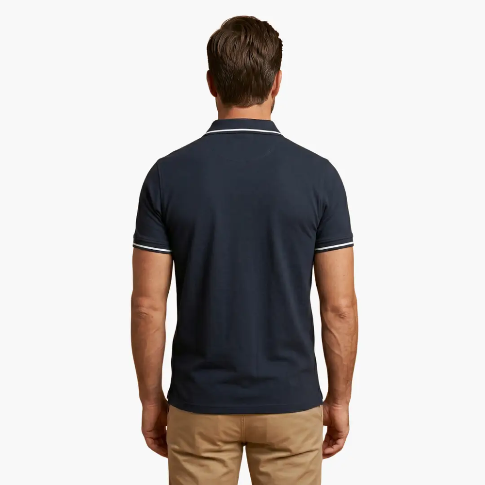Men's Polo Shirt – Short Sleeve, Classic Collar & Casual Fit