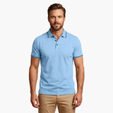 Men's Polo Shirt – Short Sleeve, Classic Collar & Casual Fit