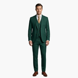Men's Suit – Notched Lapels & Three-Piece Set