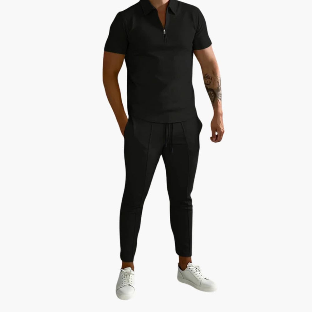 Men's Jogger & Sweatshirt Set – Two-Piece, Matching Loungewear Outfit