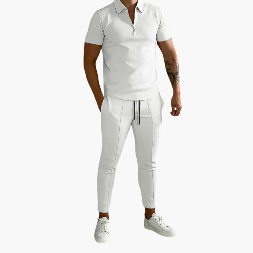 Men's Jogger & Sweatshirt Set – Two-Piece, Matching Loungewear Outfit