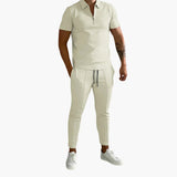 Men's Jogger & Sweatshirt Set – Two-Piece, Matching Loungewear Outfit