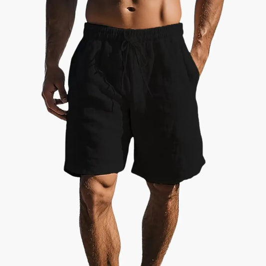 Men’s Swim Shorts with Drawstring and Lightweight Fabric