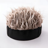 Men's Wig Hat Hairpiece Novelty Costume Hair Cap