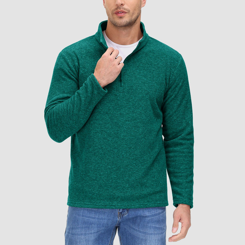 Men's 1/4 Zip Pullover Shirt Long Sleeve Sweatshirts 15