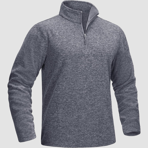 Men's 1/4 Zip Pullover Shirt Long Sleeve Sweatshirts 1