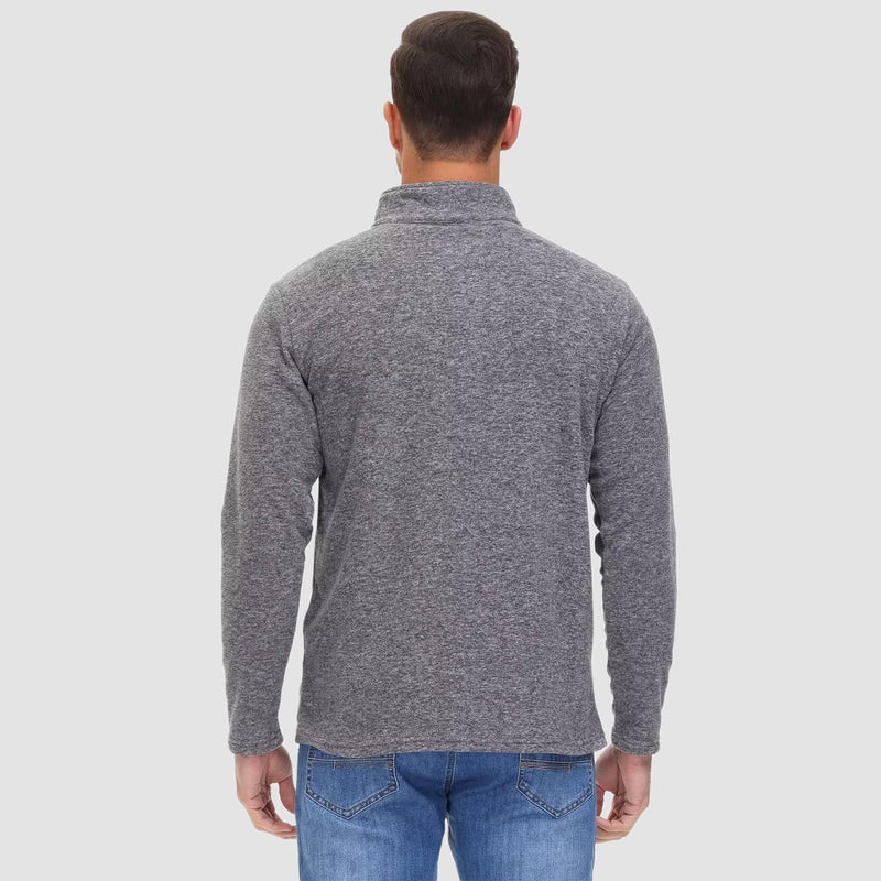 Men's 1/4 Zip Pullover Shirt Long Sleeve Sweatshirts 4