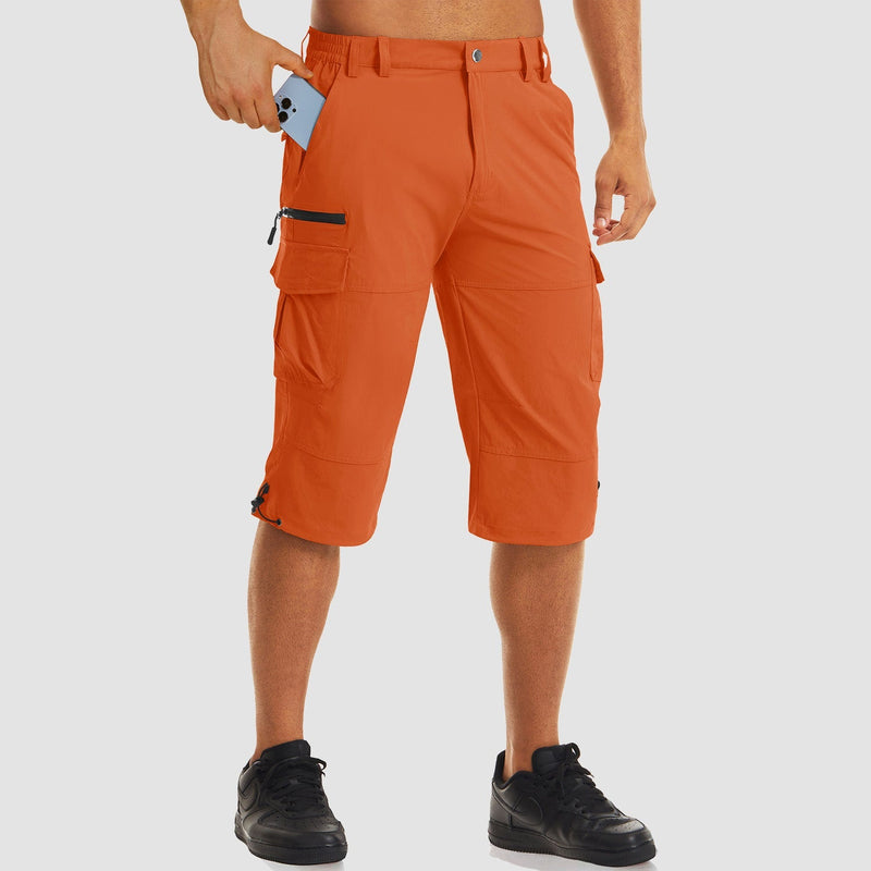 Men's 3/4 Capri Quick Dry Sports Shorts 11