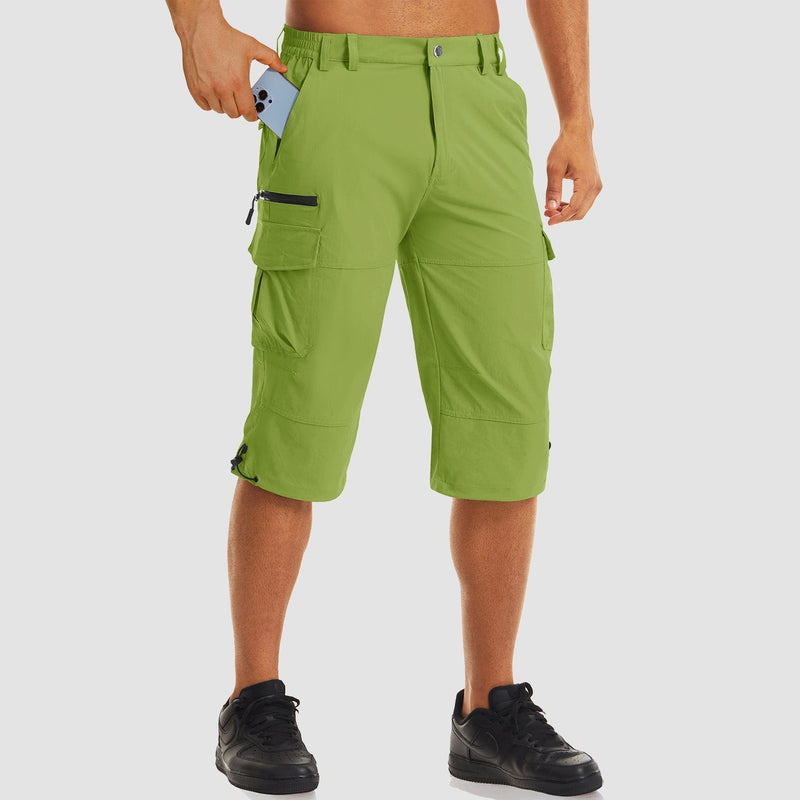 Men's 3/4 Capri Quick Dry Sports Shorts 12