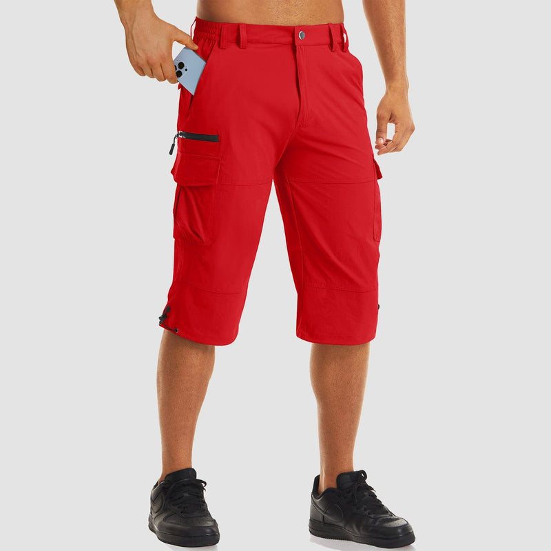 Men's 3/4 Capri Quick Dry Sports Shorts 13