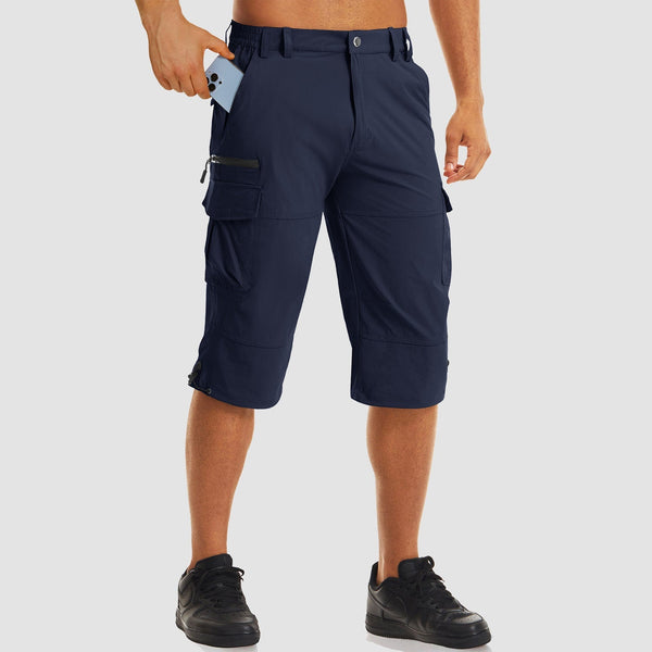 Men's 3/4 Capri Quick Dry Sports Shorts 1