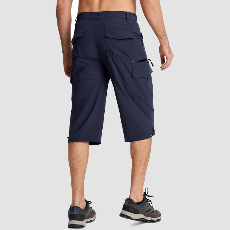 Men's 3/4 Capri Quick Dry Sports Shorts 4