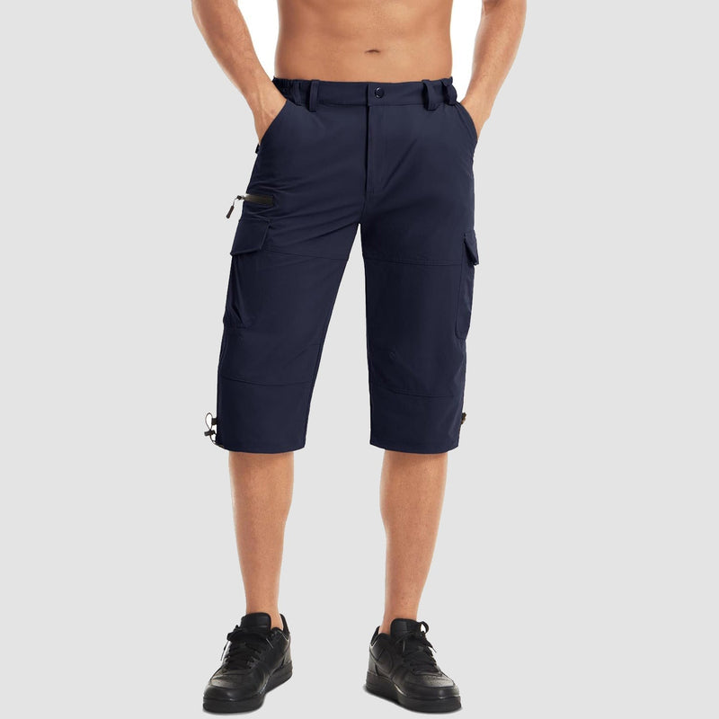 Men's 3/4 Capri Quick Dry Sports Shorts 5