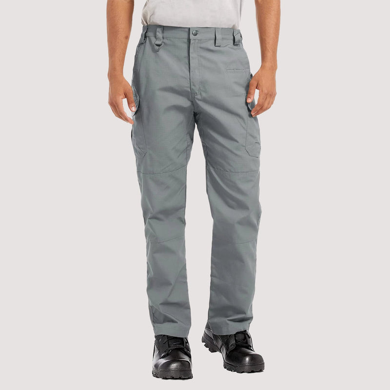 Men's 9-Pocket Tactical Cargo Pants | Ripstop Workwear 12
