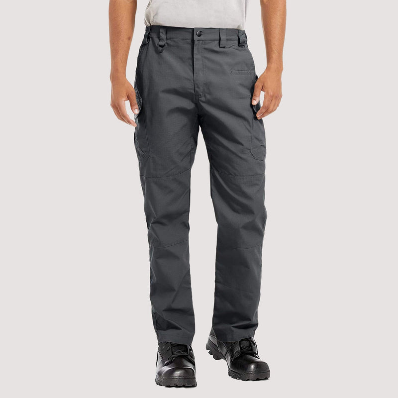 Men's 9-Pocket Tactical Cargo Pants | Ripstop Workwear 13
