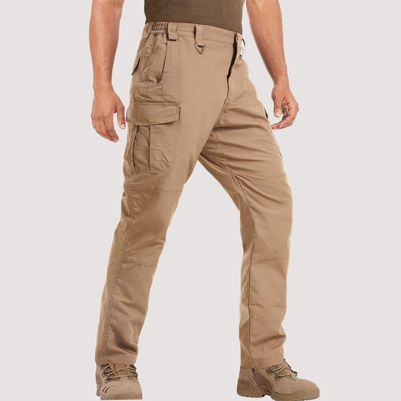 Men's 9-Pocket Tactical Cargo Pants | Ripstop Workwear 5