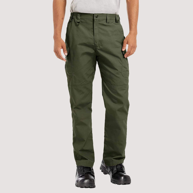 Men's 9-Pocket Tactical Cargo Pants | Ripstop Workwear 7