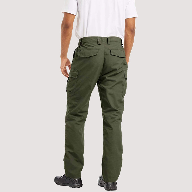 Men's 9-Pocket Tactical Cargo Pants | Ripstop Workwear 8