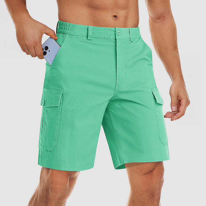 Men's Cargo Shorts Casual Work Shorts 7