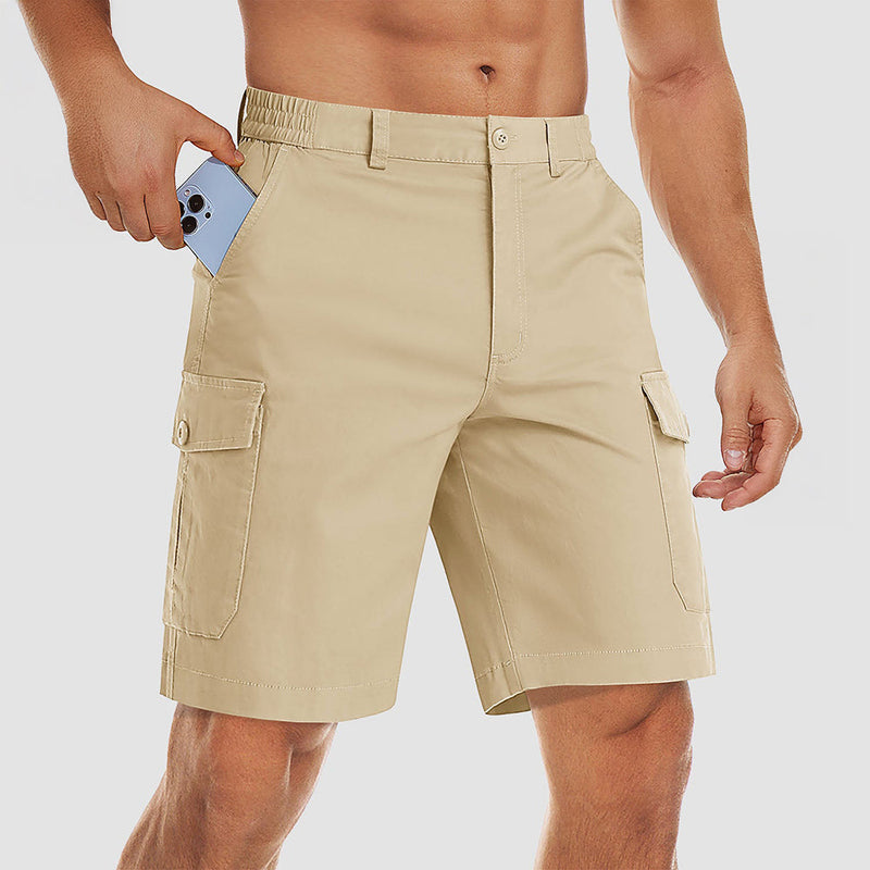 Men's Cargo Shorts Casual Work Shorts 9