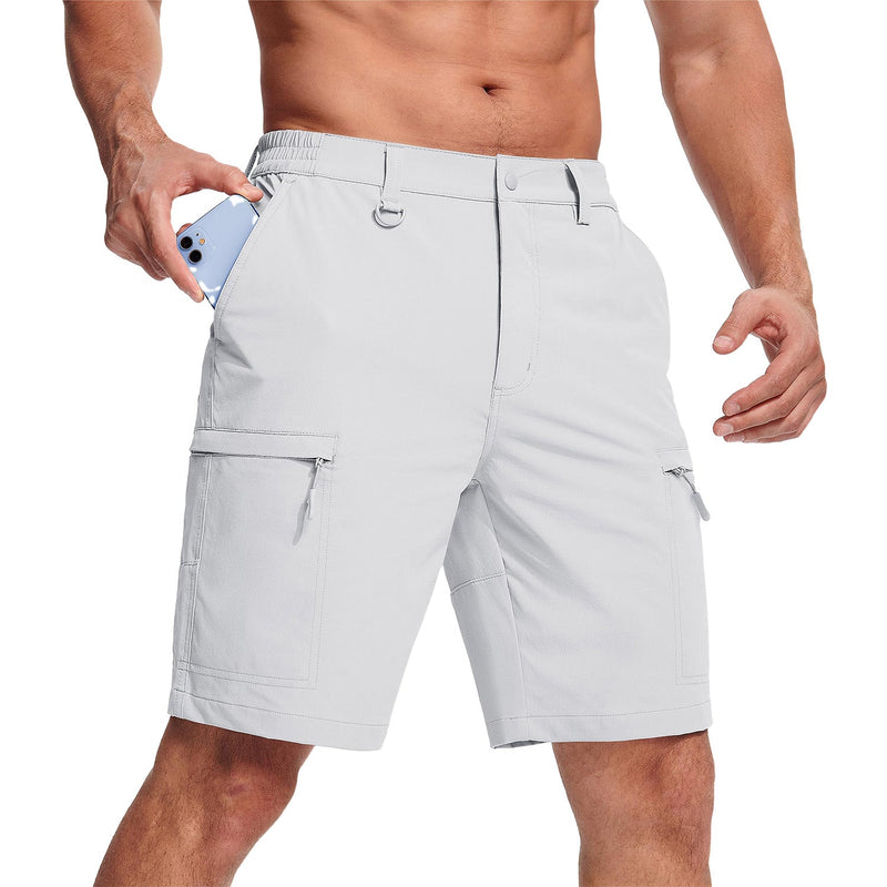Men's Casual Quick-Dry 5 Pockets Cargo Short 13