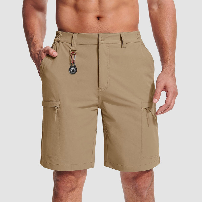 Men's Casual Quick-Dry 5 Pockets Cargo Short 8