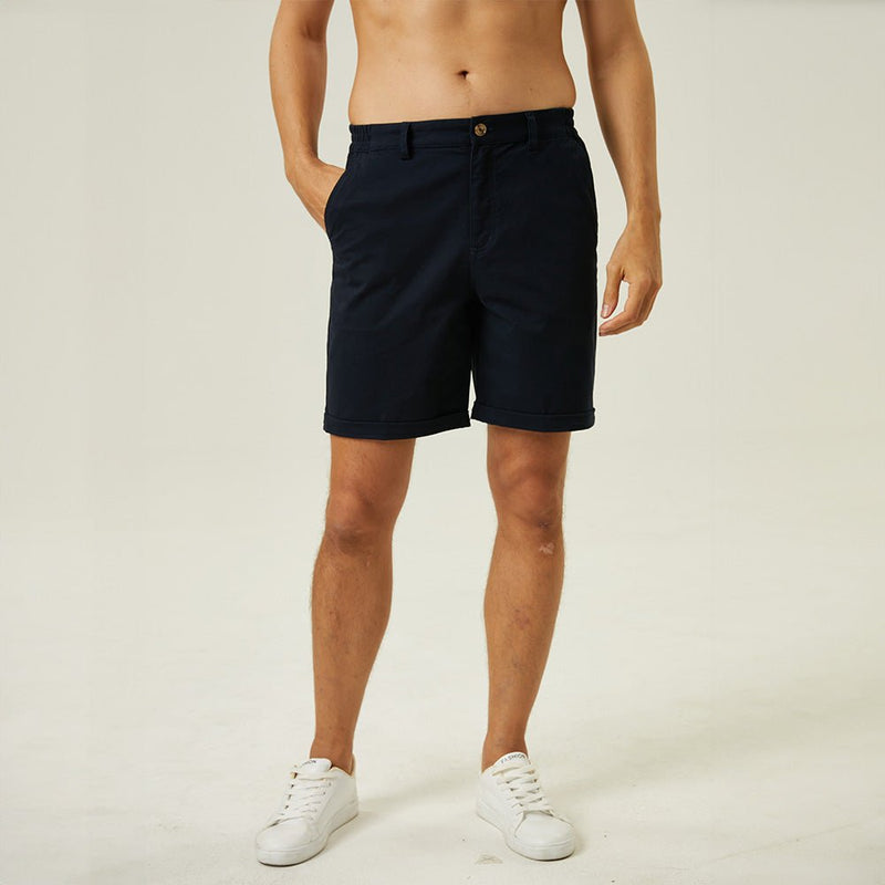 Men's Classic Stretch Chino Shorts with Pockets 3