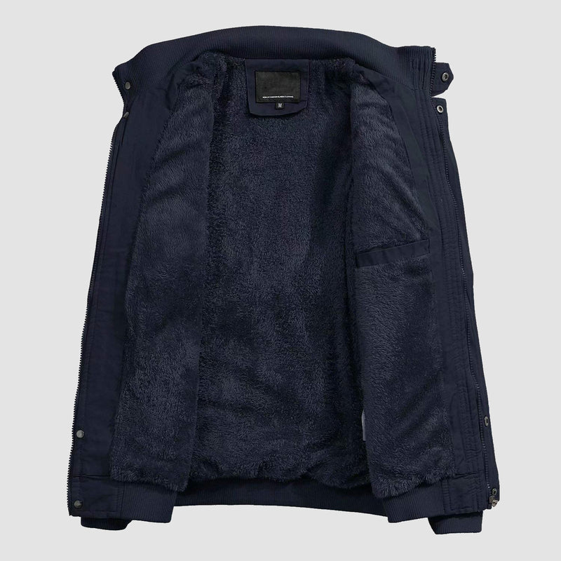 Men's Cotton Military Bomber  Lightweight Zip-Up Jacket