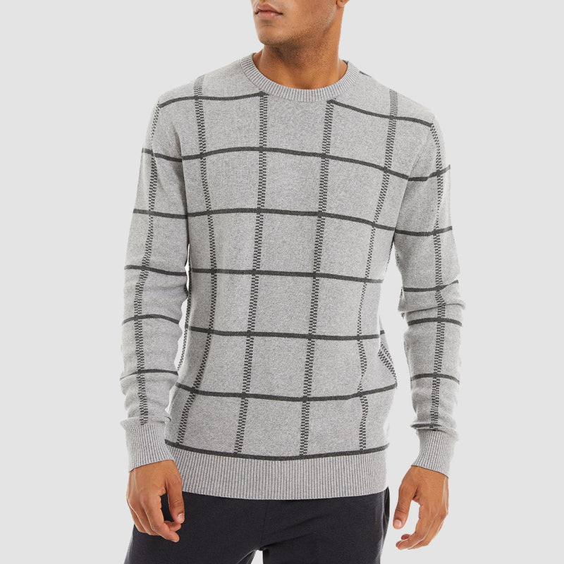 Men's Crewneck Sweaters Cotton Soft Sweatshirt 0