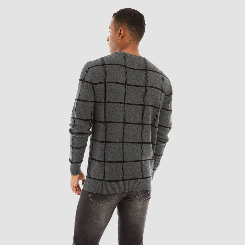 Men's Crewneck Sweaters Cotton Soft Sweatshirt 2