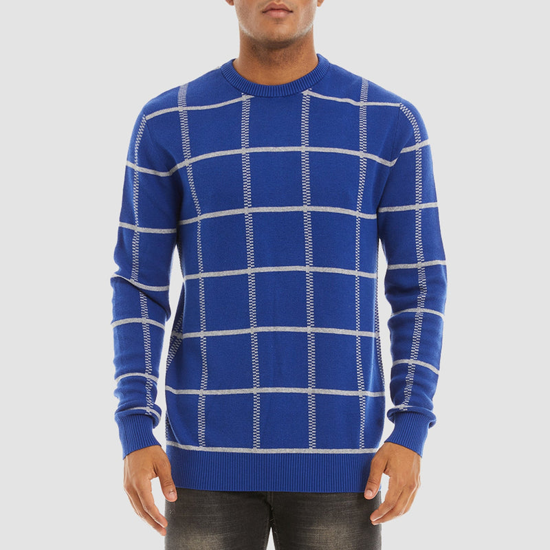 Men's Crewneck Sweaters Cotton Soft Sweatshirt 4