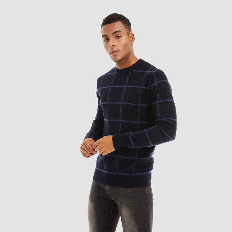 Men's Crewneck Sweaters Cotton Soft Sweatshirt 9