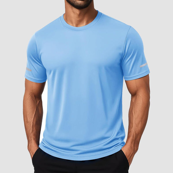Men's Dry Fit Sun Protection Stretch Training & Sports T-Shirts 0