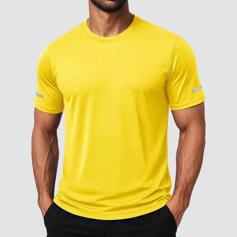 Men's Dry Fit Sun Protection Stretch Training & Sports T-Shirts 10