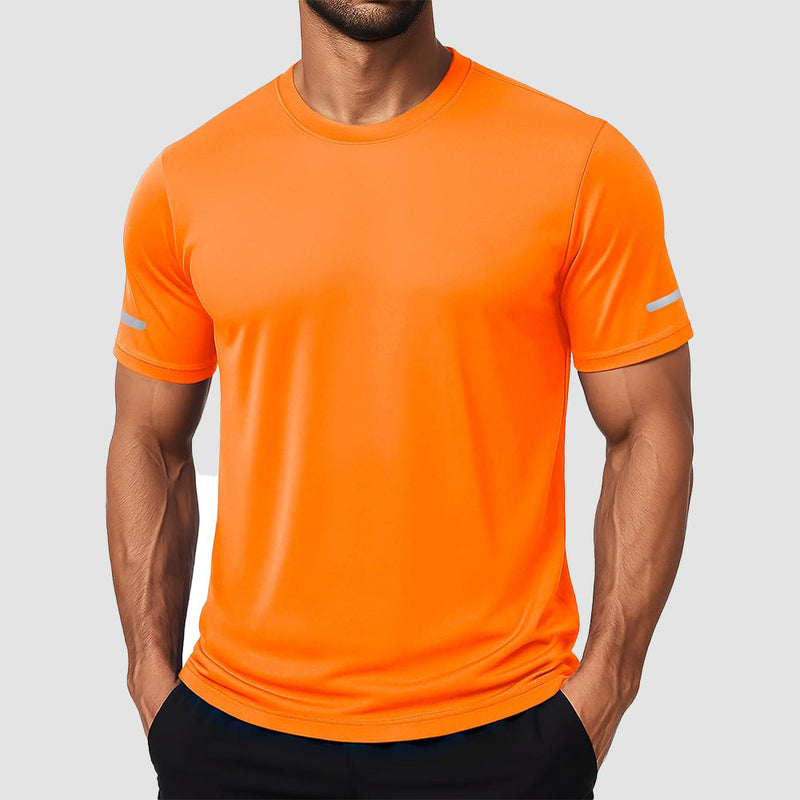Men's Dry Fit Sun Protection Stretch Training & Sports T-Shirts 11