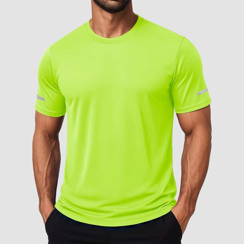 Men's Dry Fit Sun Protection Stretch Training & Sports T-Shirts 13