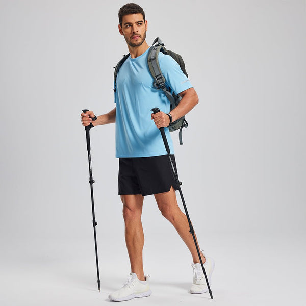 Men's Dry Fit Sun Protection Stretch Training & Sports T-Shirts 1