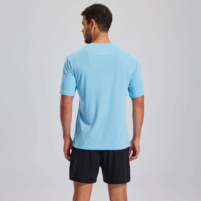 Men's Dry Fit Sun Protection Stretch Training & Sports T-Shirts 4