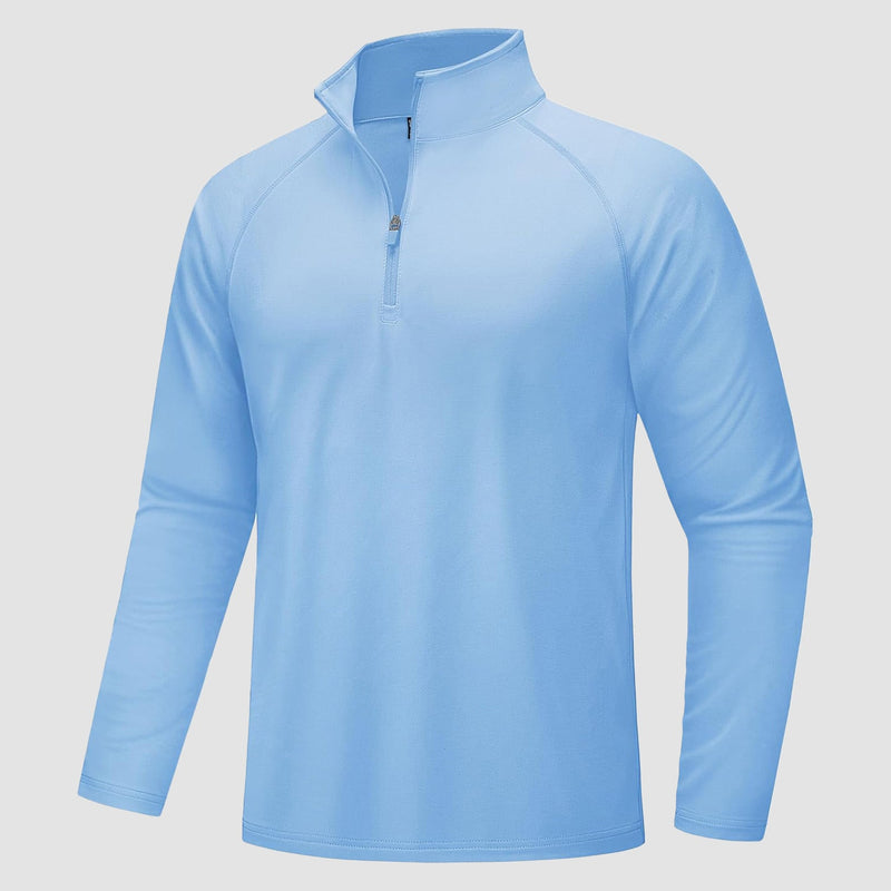 Men's Fleece-Lined Quarter Zip Pullover Sweatshirt 4