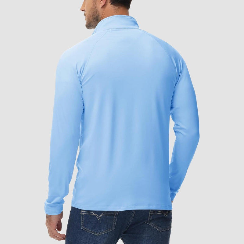 Men's Fleece-Lined Quarter Zip Pullover Sweatshirt 6