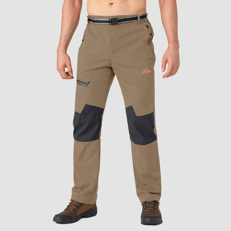 Men's Fleece-Lined Ski Pants - Water-Resistant, 4 Zip Pockets 3