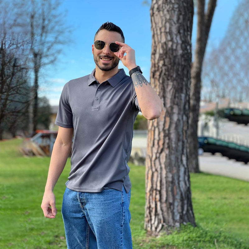 Men's Golf Quick Dry  Polo Shirt 5