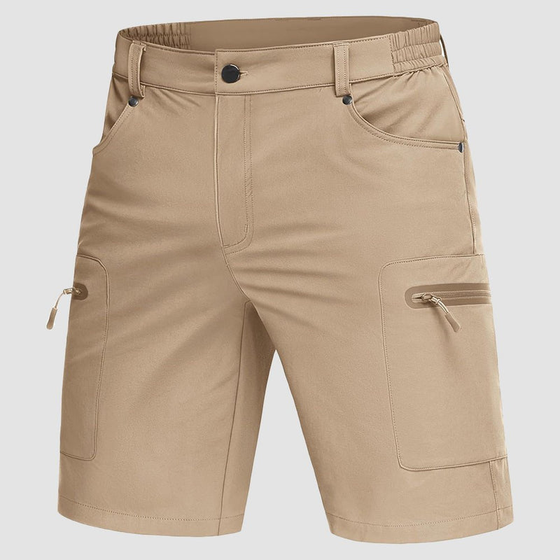 Men's Hiking Cargo Shorts with Zipper Pockets 0