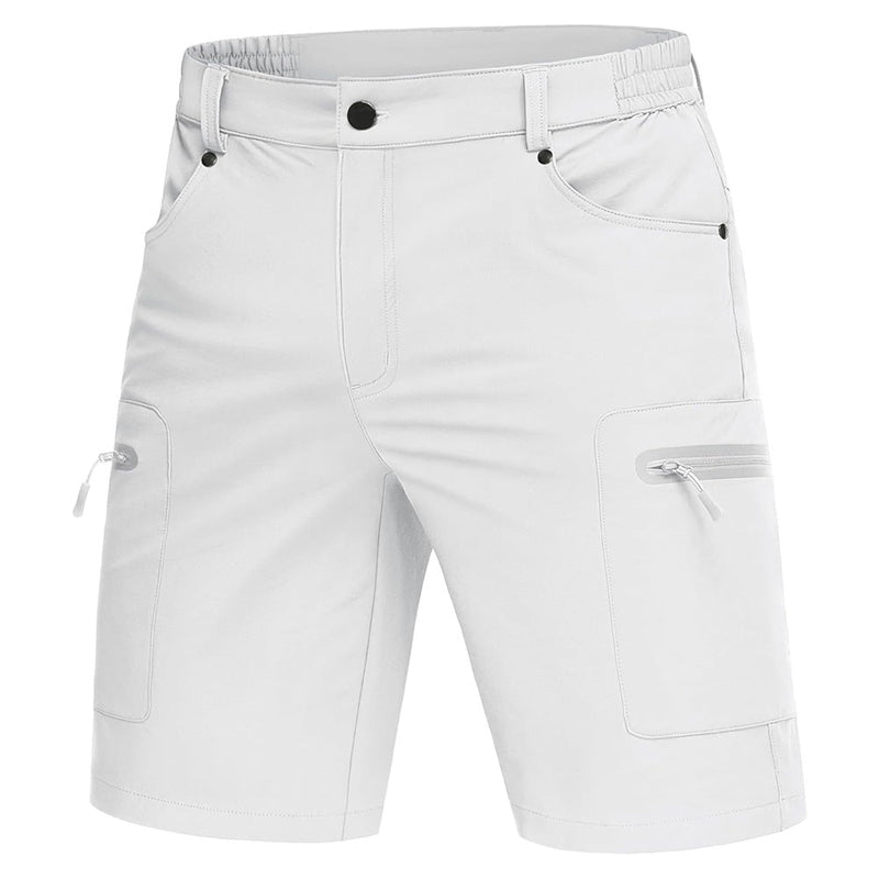 Men's Hiking Cargo Shorts with Zipper Pockets 10